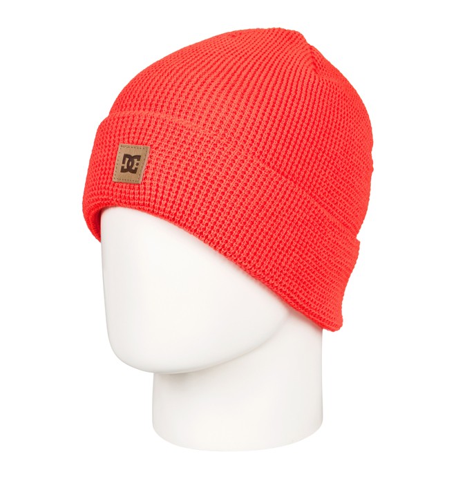 dcshoes, Neesh Beanie, FIERY CORAL (mkz0) 0 Neesh Beanie Pink EDYHA03080 DC Shoes