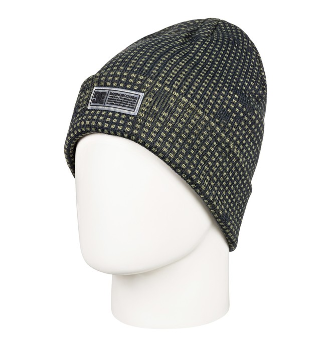 dcshoes, Label Cuff Beanie, OLIVE NIGHT DESERT NIGHT CAMO (crh6) 0 Label Cuff Beanie Brown EDYHA03095 DC Shoes