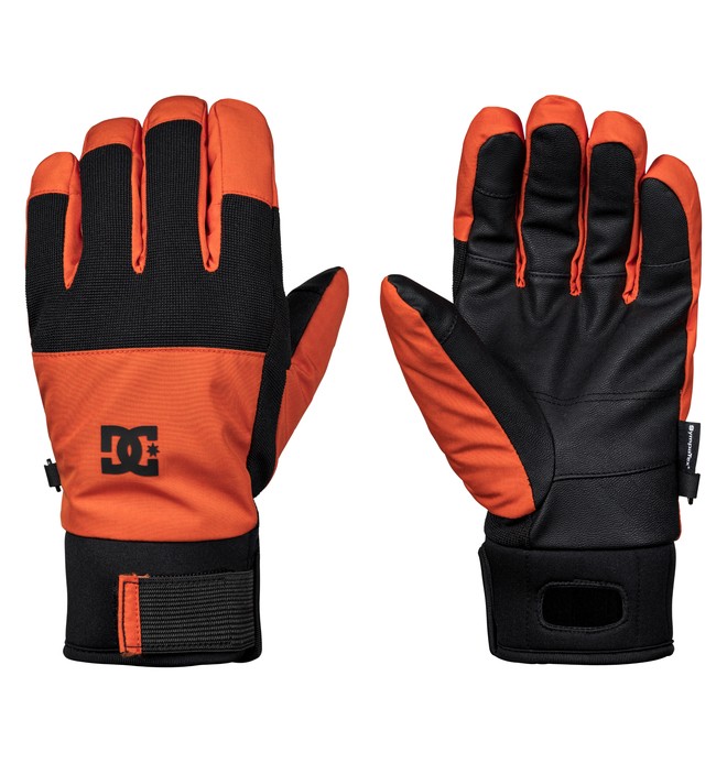 dcshoes, Industry - Gants de ski/snowboard pour Homme, RED ORANGE (nmn0) 0 Industry - Gants de ski/snowboard pour Homme Orange EDYHN03034 DC Shoes