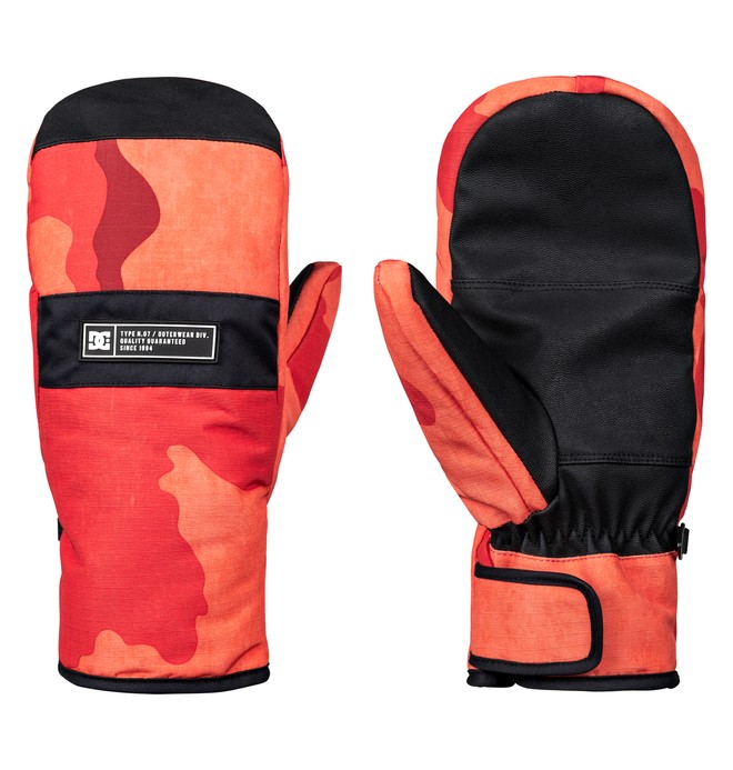 dcshoes, Franchise Snowboard/Ski Mittens, RED ORANGE DCU CAMO MEN (nmn6) 0 Franchise Snowboard/Ski Mittens Orange EDYHN03035 DC Shoes