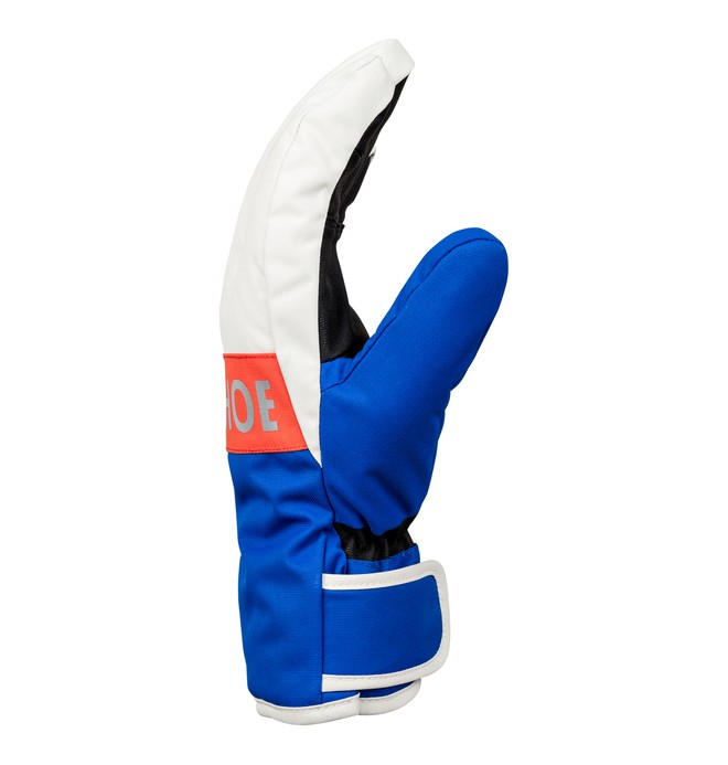 blue snowboard gloves