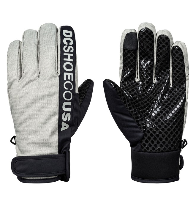 dcshoes, Deadeye Snowboard/Ski Gloves, NEUTRAL GRAY (skp0) 0 Deadeye Snowboard/Ski Gloves Grey EDYHN03037 DC Shoes