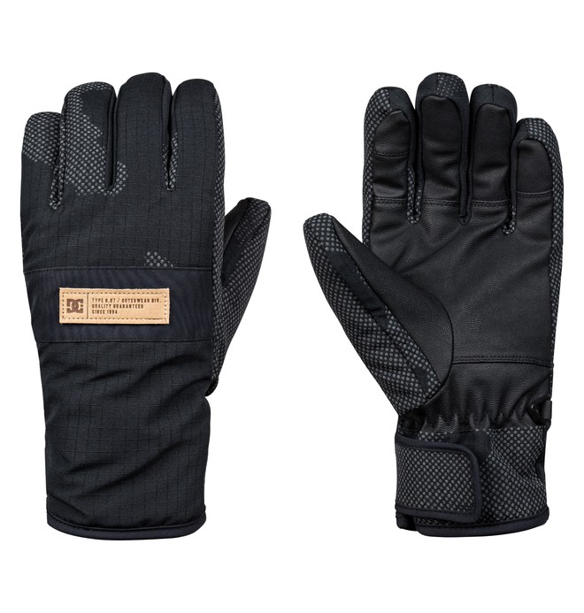 dcshoes, Franchise SE Snowboard/Ski Gloves, BLACK DCU REFLECTIVE CAMO MEN (kvj6) 0 Franchise SE Snowboard/Ski Gloves Black EDYHN03040 DC Shoes