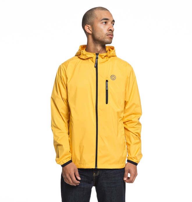 dcshoes, Dagup Water Resistant Windbreaker, GOLDEN ROD (ykk0) 0 Dagup Water Resistant Windbreaker Yellow EDYJK03165 DC Shoes