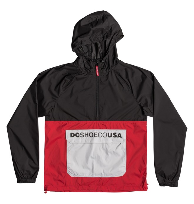 dcshoes, Sedgefield - Anorak Resistente al Agua con Capucha para Hombre, RACING RED (rqr0) 0 Sedgefield - Anorak Resistente al Agua con Capucha para Hombre Rojo EDYJK03167 DC Shoes