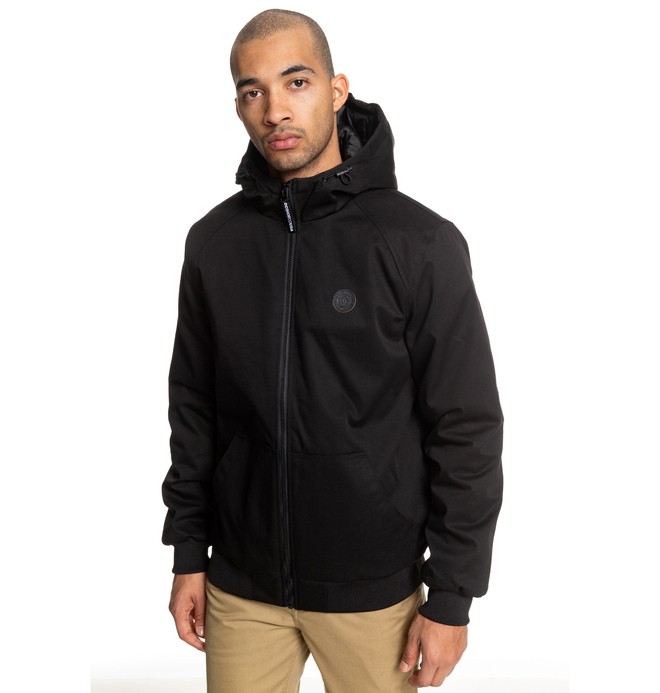 dcshoes, Ellis - Wasserabweisende Kapuzenjacke für Männer, BLACK (kvj0) 0 Ellis - Wasserabweisende Kapuzenjacke für Männer Schwarz EDYJK03169 DC Shoes