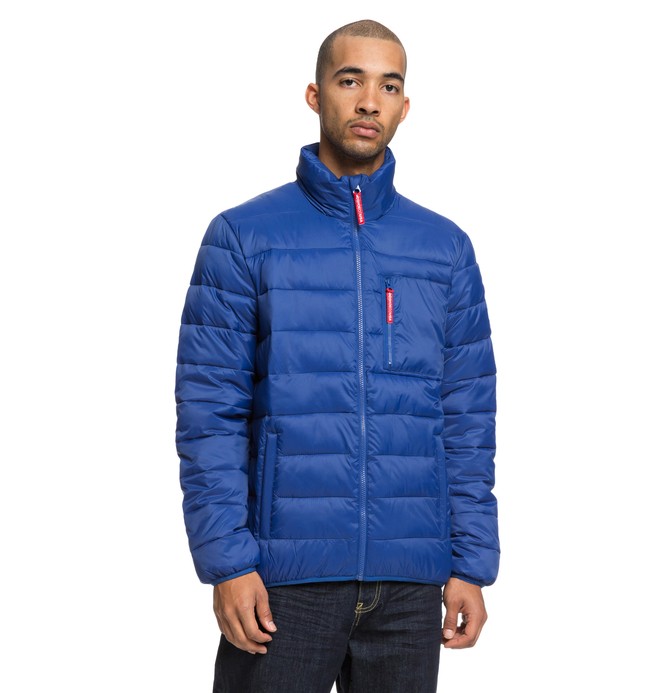 dcshoes, Tintern Water Resistant Lightweight Puffa Jacket, SODALITE BLUE (byb0) 0 Tintern Water Resistant Lightweight Puffa Jacket Blue EDYJK03172 DC Shoes