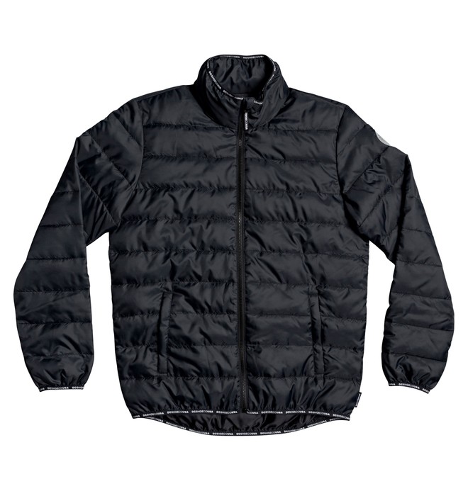 dcshoes, Tintern Lightweight Water-Resistant Puffer Jacket, BLACK (kvj0) 0 Tintern Lightweight Water-Resistant Puffer Jacket Black EDYJK03206 DC Shoes