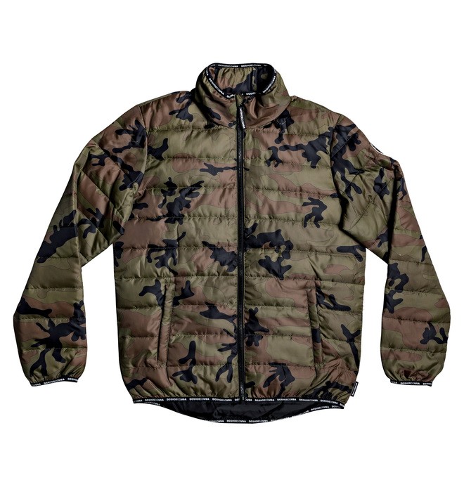dcshoes, Tintern Lightweight Water-Resistant Puffer Jacket, CAMO (rrp6) 0 Tintern Lightweight Water-Resistant Puffer Jacket Red EDYJK03206 DC Shoes