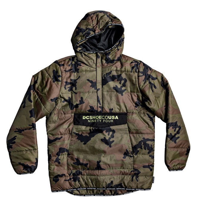 dcshoes, Coningsby - Lightweight Water-Resistant Insulator Anorak, CAMO (rrp6) 0 Coningsby - Lightweight Water-Resistant Insulator Anorak Red EDYJK03209 DC Shoes