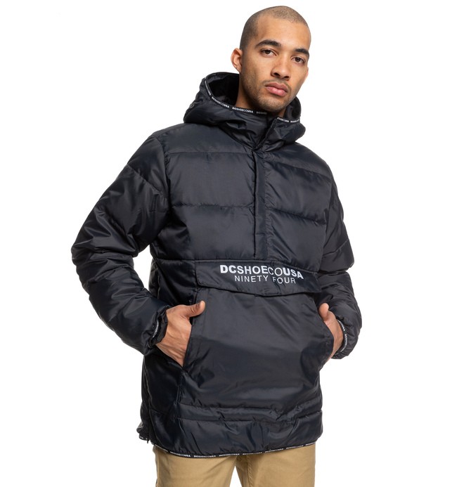 dcshoes, Coningsby - Lightweight Water-Resistant Insulator Anorak voor Heren, BLACK (kvj0) 0 Coningsby - Lightweight Water-Resistant Insulator Anorak voor Heren Black EDYJK03209 DC Shoes