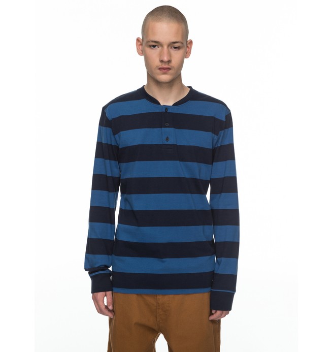 dcshoes, Mossglen Long Sleeve Tee, DARK INDIGO (byj0) 0 Mossglen Long Sleeve Tee Blue EDYKT03348 DC Shoes