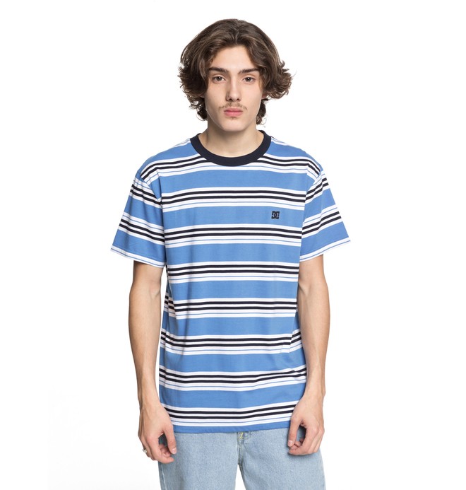 dcshoes, Buchanan Tee, CAMPUNULA (blv0) 0 Buchanan Tee Blue EDYKT03373 DC Shoes