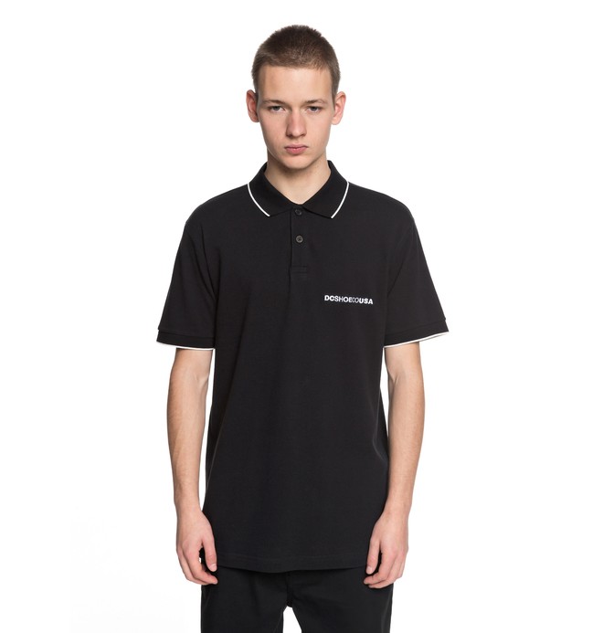 dcshoes, Lakebay - Poloshirt für Männer, BLACK (kvj0) 0 Lakebay - Poloshirt für Männer Schwarz EDYKT03374 DC Shoes