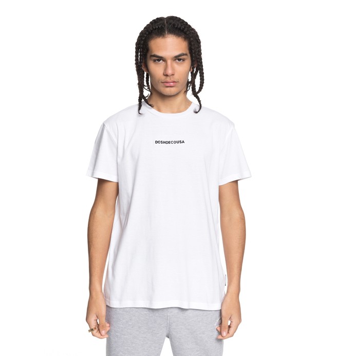 dcshoes, Craigburn Tee, SNOW WHITE (wbb0) 0 Craigburn Tee White EDYKT03376 DC Shoes