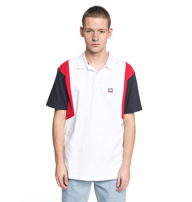 dcshoes, Fenton - Polo Shirt for Men, SNOW WHITE (wbb0) 0 Fenton - Polo Shirt for Men White EDYKT03388 DC Shoes