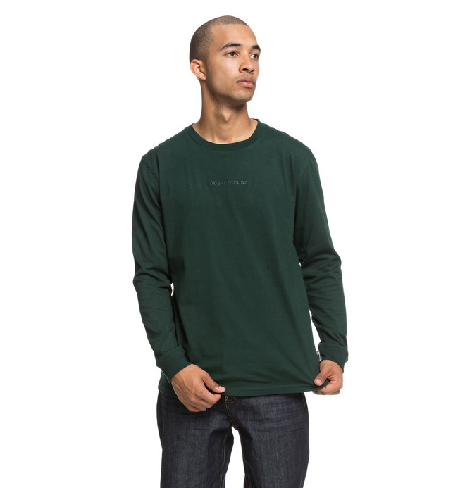 dcshoes, Craigburn - Longsleeve T-Shirt voor Heren, PINE GROVE (gzf0) 0 Craigburn - Longsleeve T-Shirt voor Heren Green EDYKT03412 DC Shoes