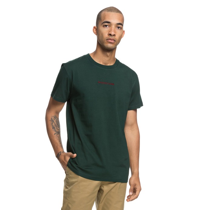 dcshoes, Craigburn - T-shirt col rond pour Homme, PINE GROVE (gzf0) 0 Craigburn - T-shirt col rond pour Homme Vert EDYKT03413 DC Shoes