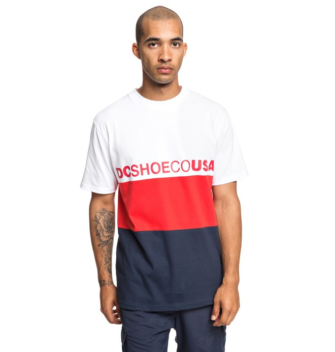 dcshoes, Glenferrie - T-Shirt for Men, SNOW WHITE (wbb0) 0 Glenferrie - T-Shirt for Men White EDYKT03446 DC Shoes