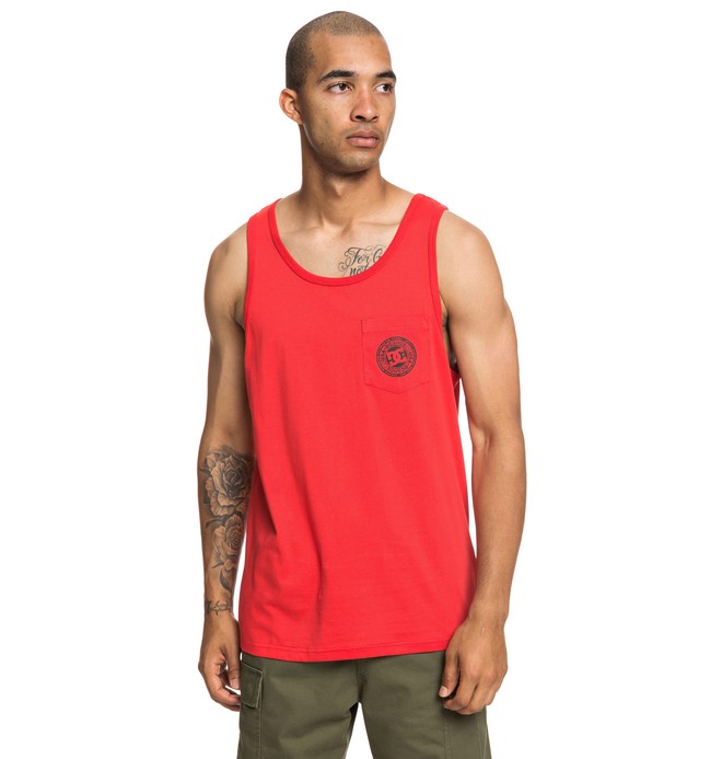 dcshoes, Pocket Tank, RACING RED (rqr0) 0 Pocket Tank Red EDYKT03453 DC Shoes