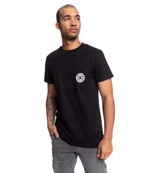 dcshoes, Basic Pocket Tee, BLACK (kvj0) 0 Basic Pocket Tee Black EDYKT03463 DC Shoes