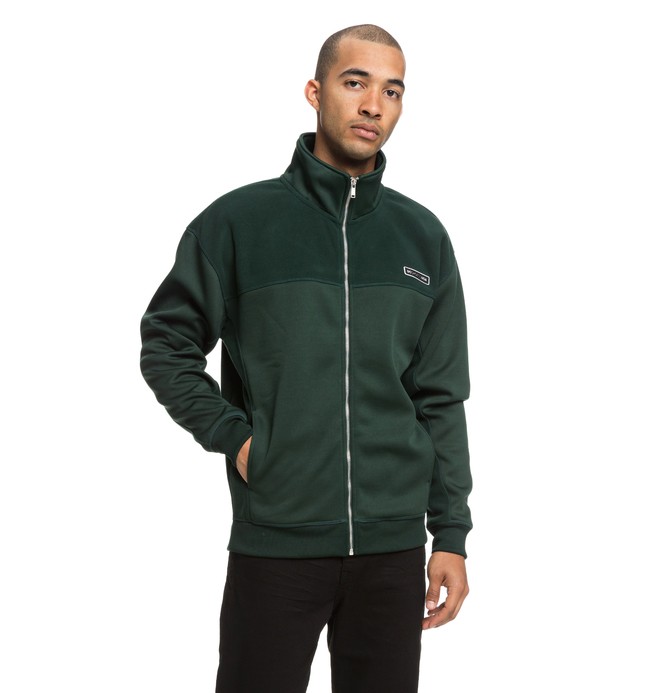 dcshoes, Eaglemount Mock - Sweater met col en rits voor Heren, PINE GROVE (gzf0) 0 Eaglemount Mock - Sweater met col en rits voor Heren Green EDYPF03024 DC Shoes