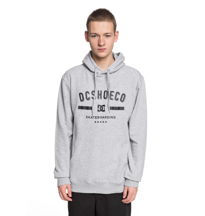 dcshoes, Last Stand - Felpa con cappuccio, GREY HEATHER (knfh) 0 Last Stand - Felpa con cappuccio Black EDYSF03149 DC Shoes