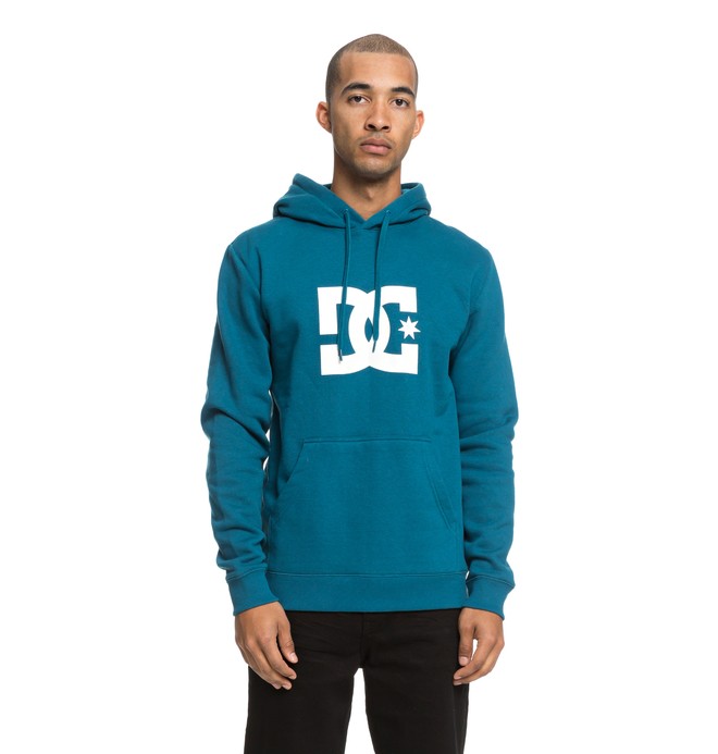 dcshoes, Star - Sweat à capuche pour Homme, CORSAIR (brr0) 0 Star - Sweat à capuche pour Homme Bleu EDYSF03165 DC Shoes