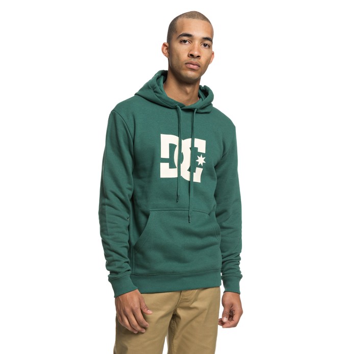 dcshoes, Star - Hoodie for Men, HUNTER GREEN (grw0) 0 Star - Hoodie for Men Green EDYSF03165 DC Shoes