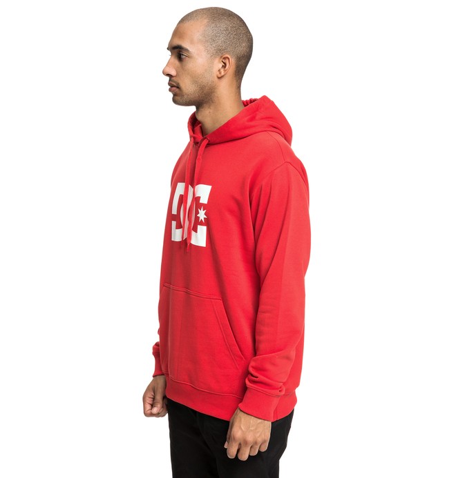 dcshoes, Star - Sweat à capuche pour Homme, RACING RED (rqr0) 0 Star - Sweat à capuche pour Homme Rouge EDYSF03165 DC Shoes