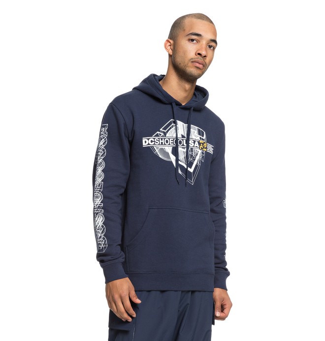 dcshoes, Phaser Hoodie, BLACK IRIS (btl0) 0 Phaser Hoodie Blue EDYSF03172 DC Shoes