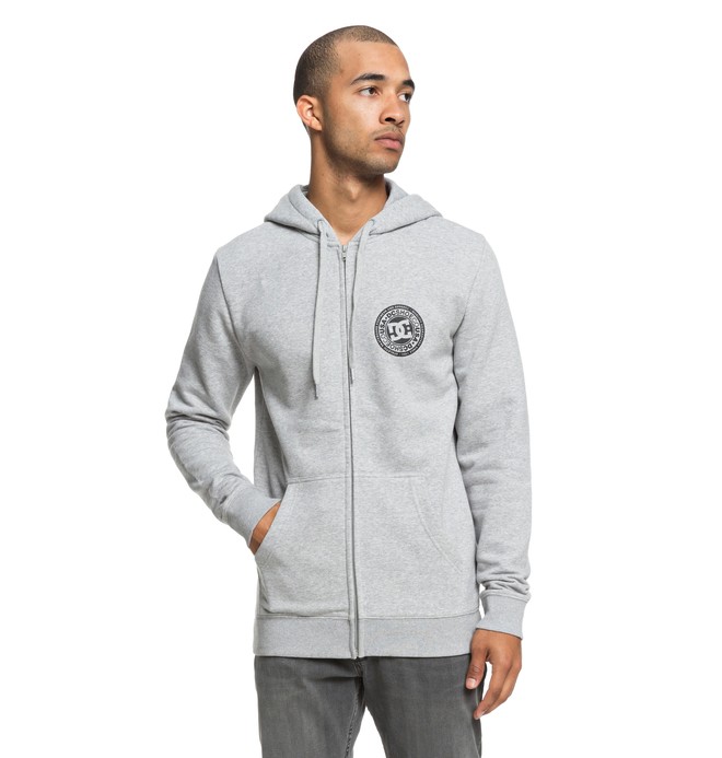 Circle Star Zip-Up Hoodie 191282315828 | DC Shoes