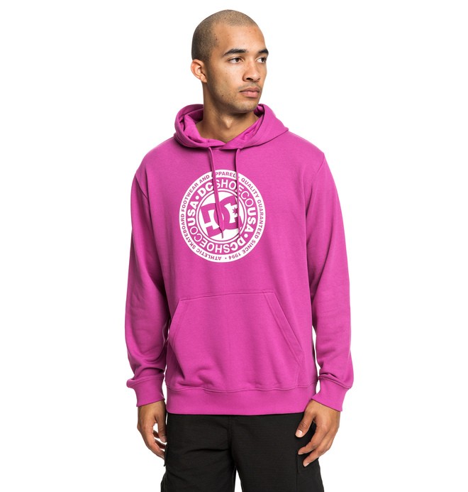 dcshoes, Circle Star - Hoodie for Men, VIVID VIOLA (mnf0) 0 Circle Star - Hoodie for Men Pink EDYSF03183 DC Shoes
