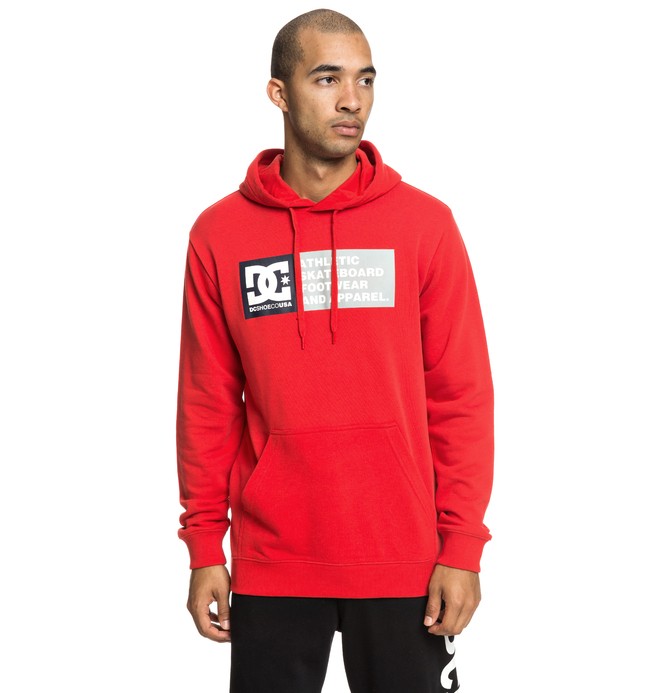 dcshoes, Vertical Zone - Hoodie for Men, RACING RED (rqr0) 0 Vertical Zone - Hoodie for Men Red EDYSF03199 DC Shoes