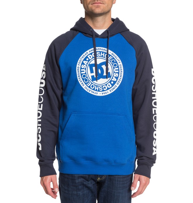 dcshoes, Circle Star Hoodie, NAUTICAL BLUE/BLACK IRIS/WHITE (xbwb) 0 Circle Star Hoodie Blue EDYSF03205 DC Shoes