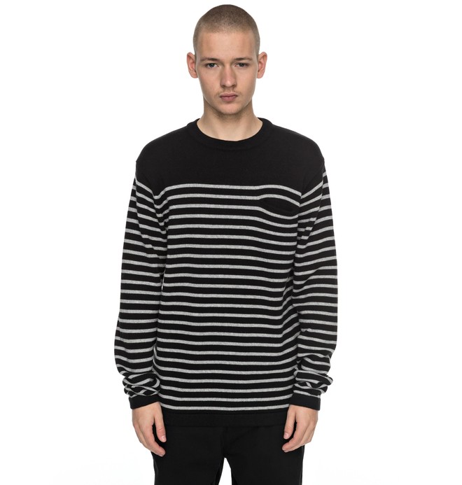 dcshoes, No Instinct - Pull pour Homme, BLACK (kvj0) 0 No Instinct - Pull pour Homme Noir EDYSW03025 DC Shoes