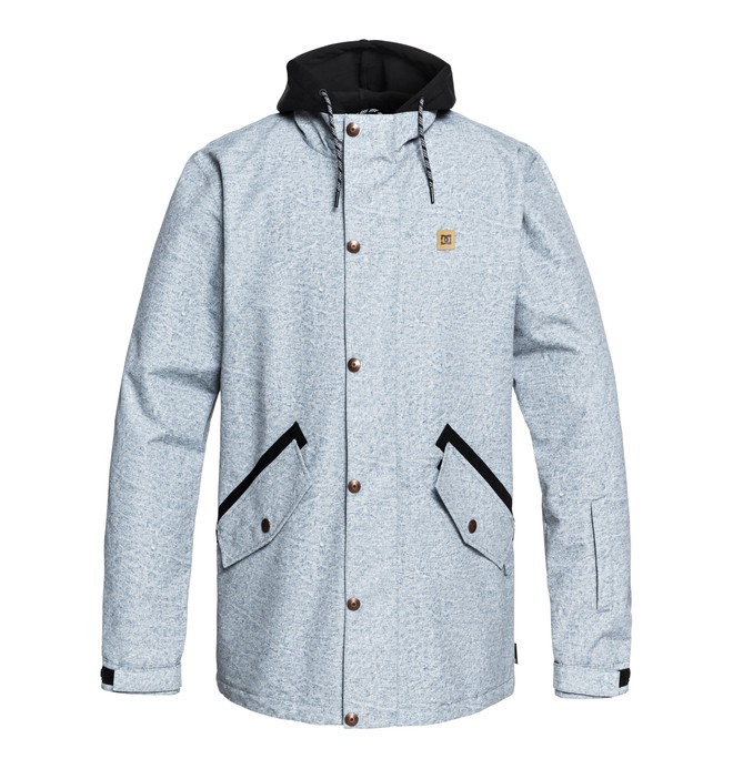 dcshoes, Union Snow Jacket, LIGHT BLUE ACID WASH DENIM B (bfw6) 0 Union Snow Jacket Blue EDYTJ03064 DC Shoes