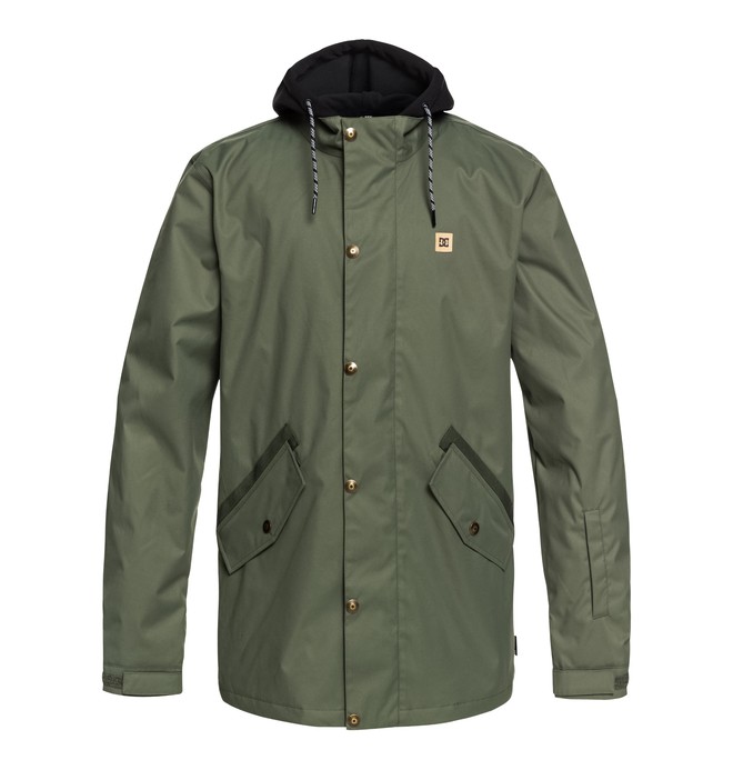 dcshoes, Union Snow Jacket, BEETLE (gqm0) 0 Union Snow Jacket Green EDYTJ03064 DC Shoes
