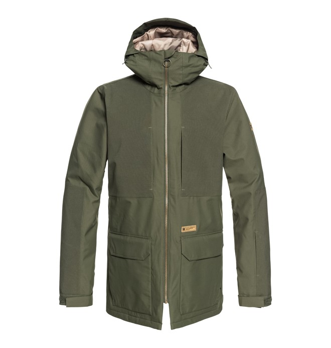 dcshoes, Summit - Parka de snow pour Homme, BEETLE (gqm0) 0 Summit - Parka de snow pour Homme Vert EDYTJ03068 DC Shoes