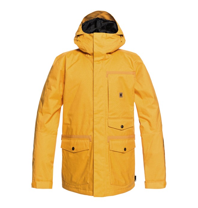 dcshoes, Servo Snow Jacket, GOLDEN ROD (ykk0) 0 Servo Snow Jacket Yellow EDYTJ03071 DC Shoes