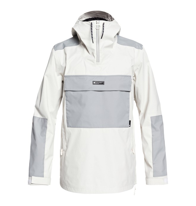 dcshoes, Rampart Snow Jacket, SILVER BIRCH (wej0) 0 Rampart Snow Jacket White EDYTJ03074 DC Shoes