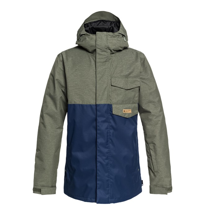 dcshoes, Merchant - Veste de snow pour Homme, BEETLE (gqm0) 0 Merchant - Veste de snow pour Homme Vert EDYTJ03081 DC Shoes