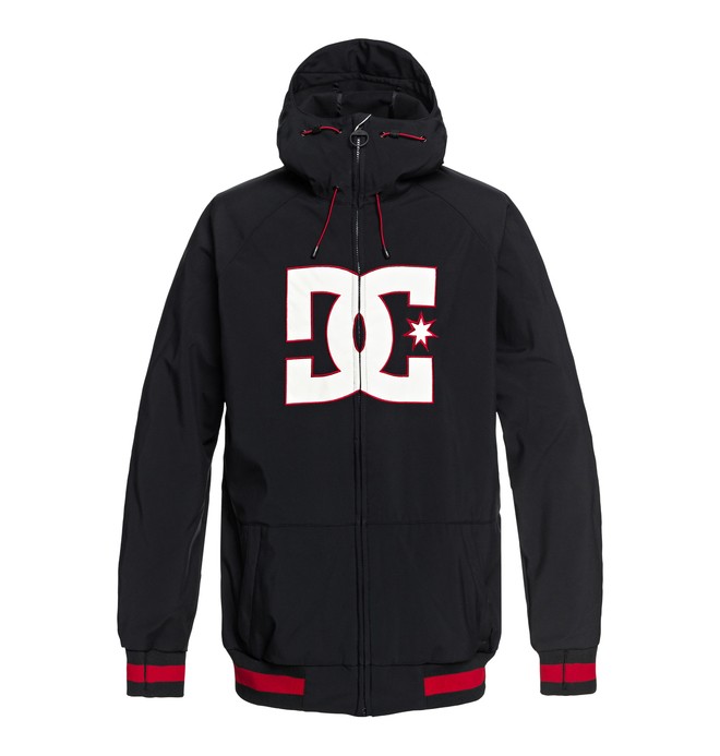 dcshoes, Original Spectrum - Softshell Bomber Snow Jacket for Men, BLACK (kvj0) 0 Original Spectrum - Softshell Bomber Snow Jacket for Men Black EDYTJ03082 DC Shoes