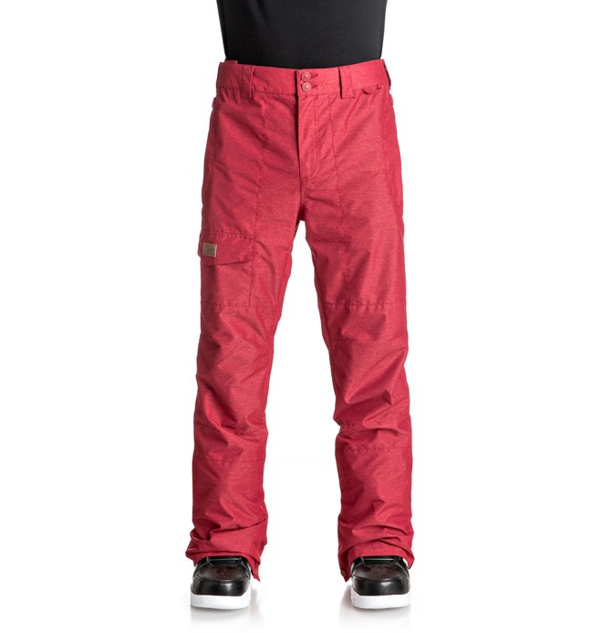 dcshoes, Сноубордические штаны Dealer, CHILI PEPPER (rrd0) 0 Сноубордические штаны Dealer Красный EDYTP03027 DC Shoes