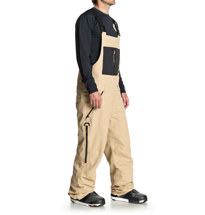 DC Shoes - Shell Snow Bib Pants for Men | DC Shoes