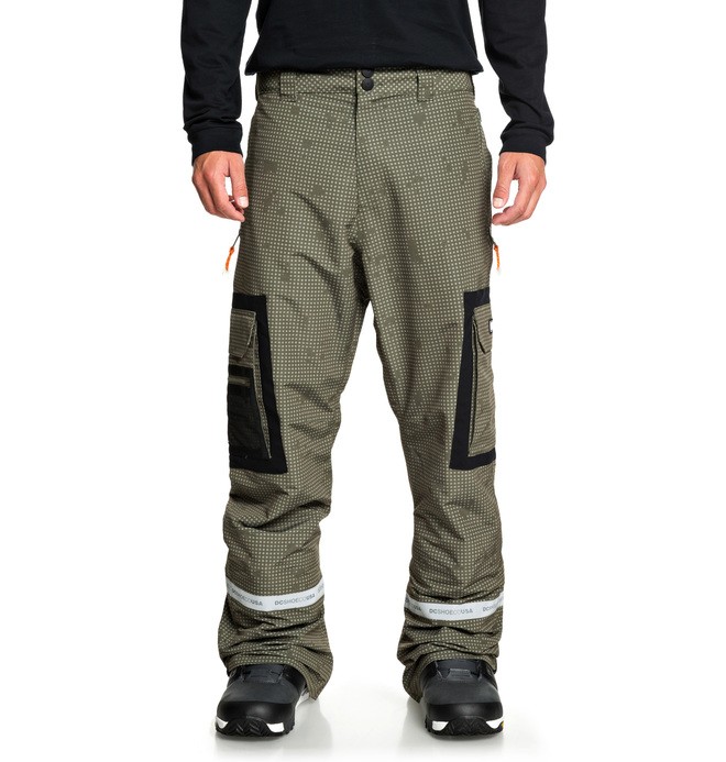 dcshoes, Revival - Snow Pants, OLIVE NIGHT DESERT NIGHT CAMO (crh6) 0 Revival - Snow Pants Brown EDYTP03043 DC Shoes