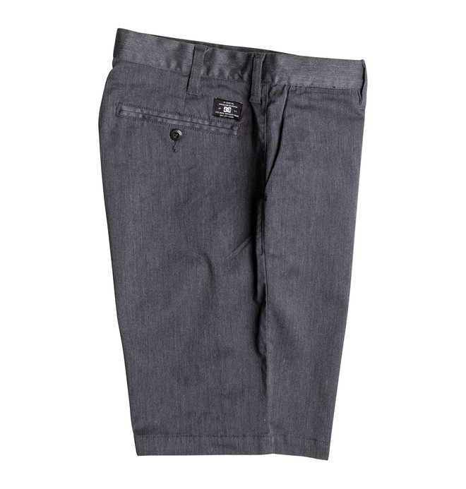 Men'sWorker Heather Straight Shorts 888327799735 | DC Shoes