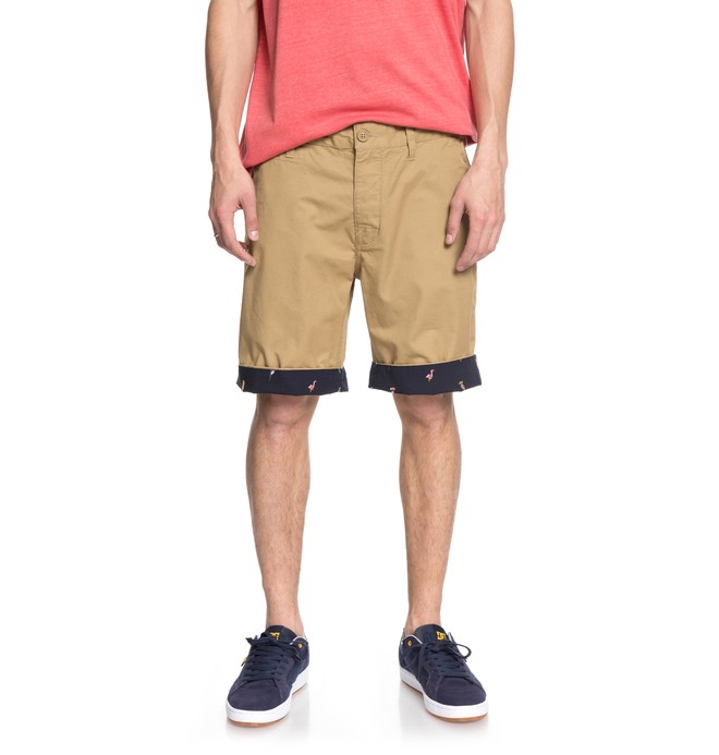 dcshoes, Hidden Gem 19" - Chino Shorts for Men, KHAKI (clm0) 0 Hidden Gem 19" - Chino Shorts for Men Brown EDYWS03098 DC Shoes