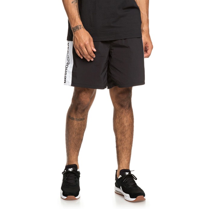 dcshoes, Welwyn 18" - Short taille élastique pour Homme, BLACK (kvj0) 0 Welwyn 18" - Short taille élastique pour Homme Noir EDYWS03125 DC Shoes