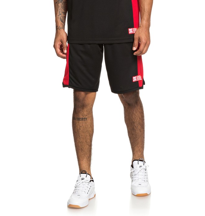 dcshoes, Crampton Basketball Shorts, BLACK (kvj0) 0 Crampton Basketball Shorts Black EDYWS03129 DC Shoes